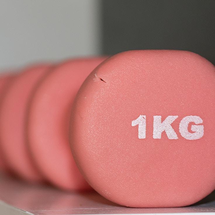 Professional gym interior featuring weight equipment